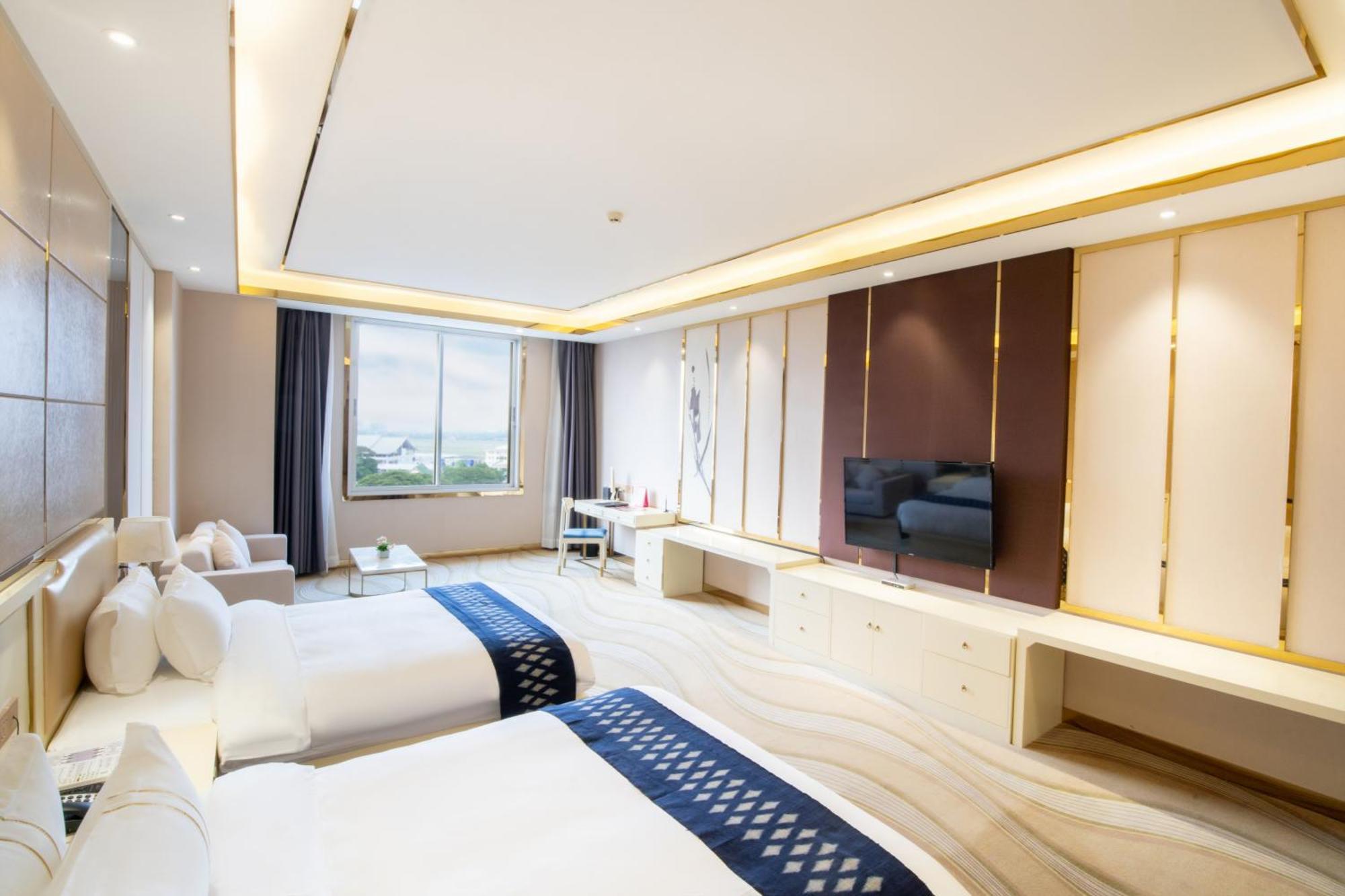 St Hotel Wattay Airport Vientiane Buitenkant foto